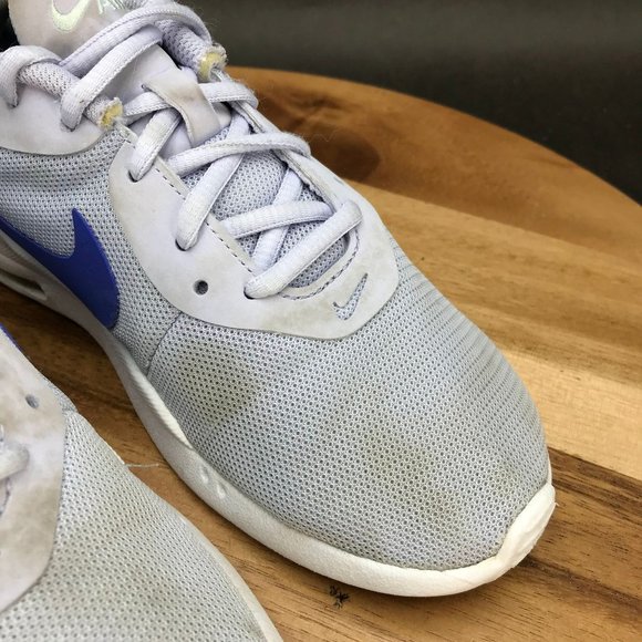 Nike Air‎ Max Oketo Gray Blue Mesh Running Shoes Low Top Lace Up Womens Size 6 - Picture 2 of 8